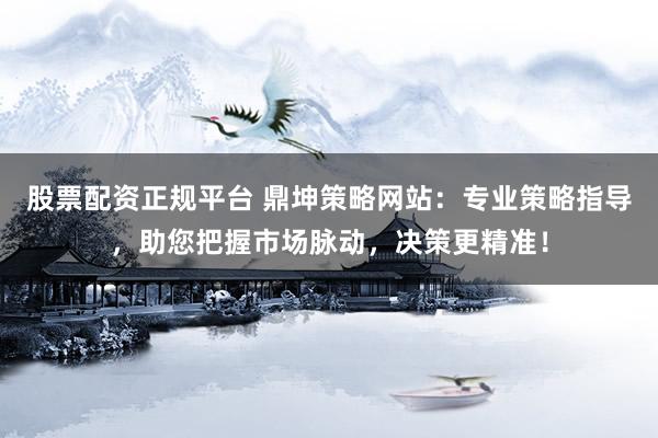 股票配资正规平台 鼎坤策略网站：专业策略指导，助您把握市场脉动，决策更精准！